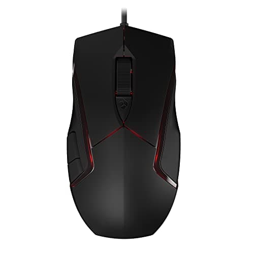 Image of CHERRY MC 3.1 Wired Gaming Mouse, High Precision Optical 5000 DPI Pixart Sensor, 6 Freely Programmable Buttons, RGB Illuminated, Symmetrical Design, Black