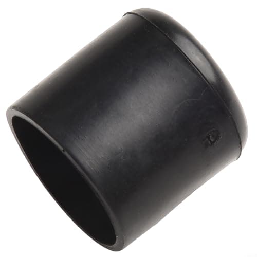 Image of Entgoinggo 20Pcs Black Rubber Chair Leg Cap Round PVC for Furniture Feet End Covers Anti-Scratch Floor Protectors For Tables Chairs(19mm)