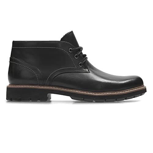 Image of Clarks Batcombe Lo, Men’s Chelsea Boots, Black (Black Leather), 10 UK (44.5 EU)