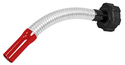 Image of Sealey - Flexi Pouring Spout for Screw Cap Jerry Cans - Red - JC1SCR