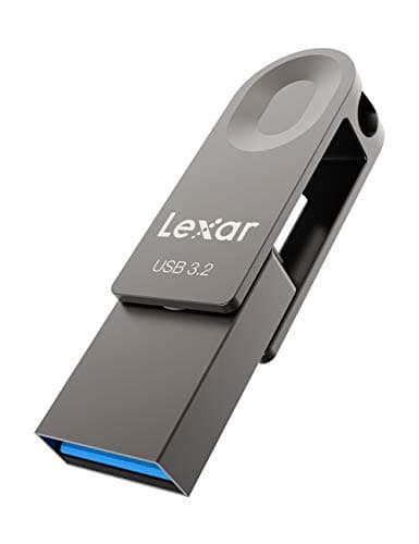 Image of Lexar 128GB USB Flash Drive (USB Type-C & USB Type-A), 2 in 1 USB 3.0 Stick Read Speed Up to 100MB/s, JumpDrive Supports OTG, Memory Stick for PC, Laptop, Car, TV, Android Phone etc