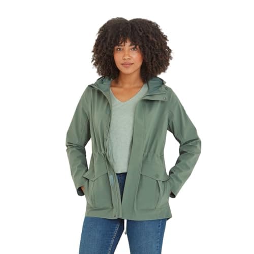 Image of TOG24 Burradon Womens Waterproof Jacket. Waterproof, Windproof And Breathable For Great Performance In The Great Outdoors. Tough Ripstop Fabric And DWR Coating. Make It Part Of Your Wardrobe.