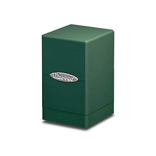 Image of Ultra Pro DECKBOX Satin Tower C6 Card Game (Green)