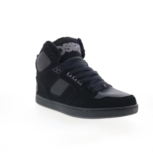 Image of Osiris Men's NYC 83 CLK Skate Shoe, Black/Black/Shearling, 10 UK