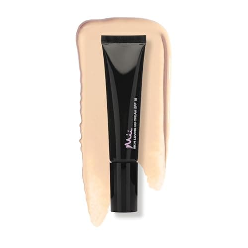 Image of Mii Cosmetics Skin-Loving BB Cream | SPF 15 | Anti-Aging Amino-Rich Soy Extracts | Nourishing & Moisturising with Built-in Primer | Radiantly Fair