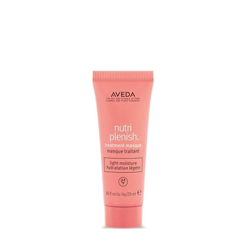 Image of Aveda Nutriplenish Treatment Masque Light Moisture | Conditioning Hair Mask for Fine to Medium Dry Hair | Organic Pomegranate Oil, Coconut Oil, Mango Butter | 98% Naturally Derived*, 25ml