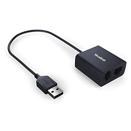Image of Yealink EHS40 Module - HS Electric Call Answering Headset Adapter EHS40, Black