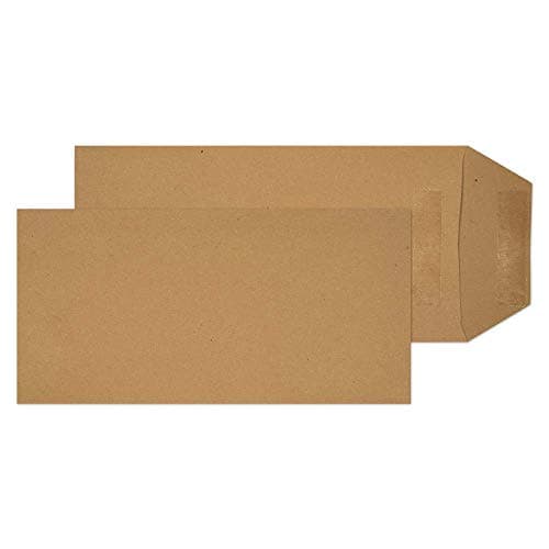 Image of Blake Purely Everyday DL 220 x 110 mm 80 gsm Pocket Self Seal Envelopes (2244) Manilla - Pack of 500