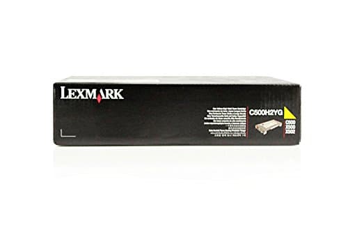 Image of Lexmark Toner cartridge Original 1x Yellow 0C500H2YG X 502