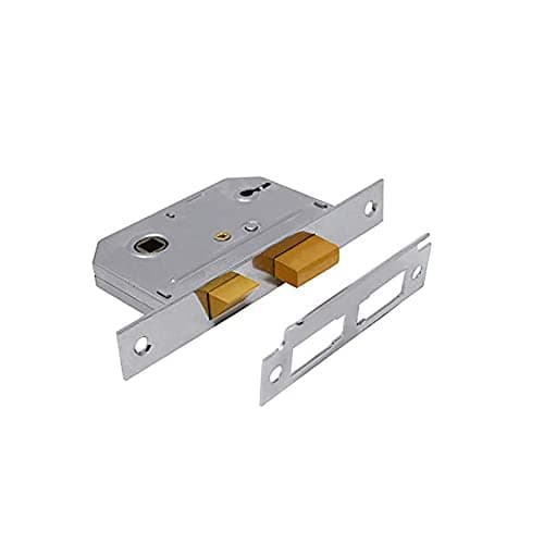Image of Yale 2 Lever Mortice Basic Security, Polished Chrome, 2.5 Inch/64 mm