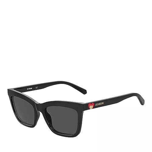 Image of MOSCHINO LOVE MOL057/S 807 BLACK 54/18/140 WOMAN Sunglasses