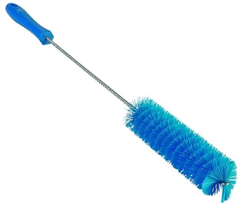 Image of Vikan 53783 Tube Brush, Ø40 mm, 510 mm, Hard, Blue