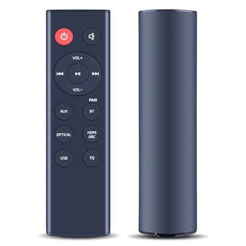 Image of TCNOUMT Replacement Remote Control for Philips Soundbar HTL3310/37, HTL3310/98, HTL3310/10 HTL3320/10 HTL3320B