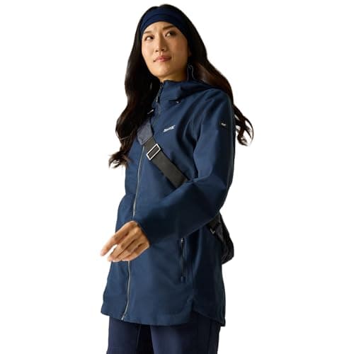 Image of Regatta Womens Hamara IV Waterproof Shell Jacket Breathable Hiking Walking Coat