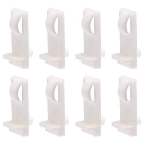 Image of Plastic Shelf Support Pegs,5.3mm Shelf -Locking,Cabinet Shelf Clips,Shelf Bracket Peg,for Kitchen Furniture Book Shelves Supplies,20pcs