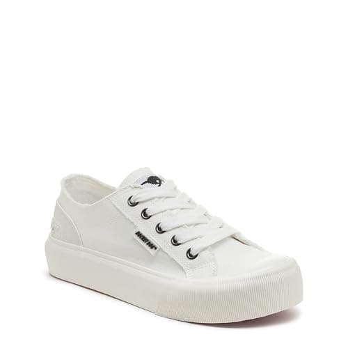 Image of Rocket Dog Jazzin Plus 12A Cotton Women's White Trainers - UK 6