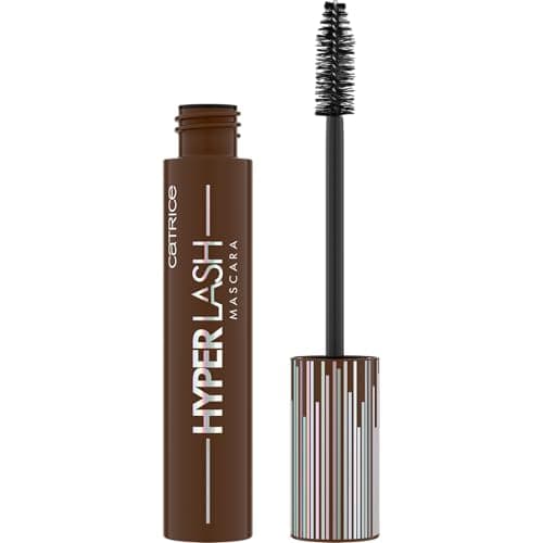 Image of Catrice Hyper Lash Mascara 020 Speedy Brown, length & volume, brown, defined lashes with fibre brush, for natural or dramatic looks, 11ml
