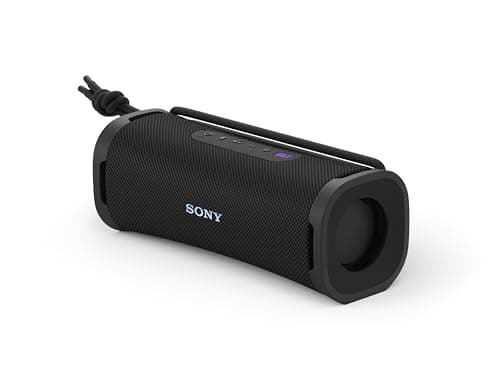 Image of Sony ULT FIELD 1 - Wireless Bluetooth Portable Speaker with ULT POWER SOUND, Ultimate Deep Bass, IP67, Waterproof, Dustproof, Shockproof, 12hr Battery, Clear Call Quality, Outdoor, Travel - Black