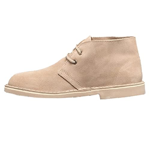 Image of Roamers L777TS Ladies Desert Boots Light Taupe, 6 UK, Grey