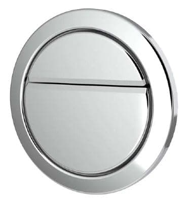 Image of TD 73.5mm Dual Flush Push Button for Thomas Dudley - Chrome Replacement for 327732