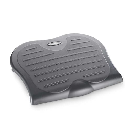 Image of Kensington SoleSaver Foot Rest for Under Desk, Adjustable Ergonomic Foot Stool, Footrest with 3-Level Tilt Adjustment and Contoured foot grip panel for Office Desk & Home 56152