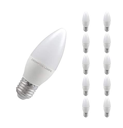 Image of Crompton LED Candle Thermal Plastic 5.5W ES E27 Warm White Opal