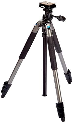 Image of Slik Sprint Pro III Tripod with 3-way Pan Head - Grey Metallic