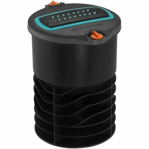 Image of Gardena Sprinkler System Complete Set with Sversive Quadrangers OS 140: Irrigation System for Square and Rectangular Surfaces up to Max 140 m², ground level mounted (8221-20)