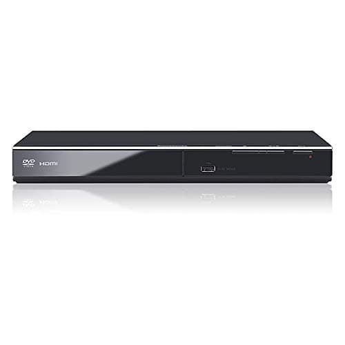 Image of Panasonic DVD-S700EB-K DVD player for TV, HDMI, Multi Format Playback, 1080p HD Upscaling, USB, CD & MP3 Playback, Photo Slide Show, Power Resume, Dust Proof Compact Design