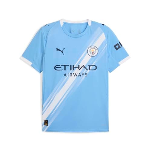 Image of PUMA Manchester City FC Men's Home Jersey 25/26, Blue (Team Light Blue x White), 3XL