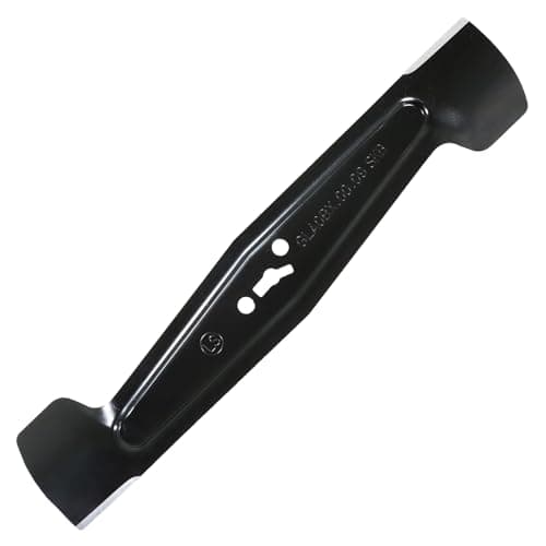 Image of SPARES2GO 34cm Metal Blade for Spear and Jackson CLMF2434A S2434CR Lawnmower