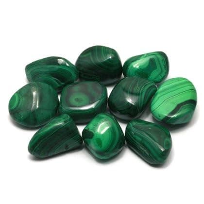 Image of Malachite Tumble Stone (20-25mm)