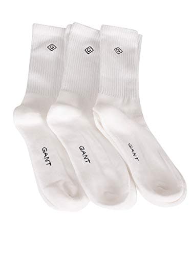 Image of GANT Men's SPORT SOCKS 3-PACK Socks, White,