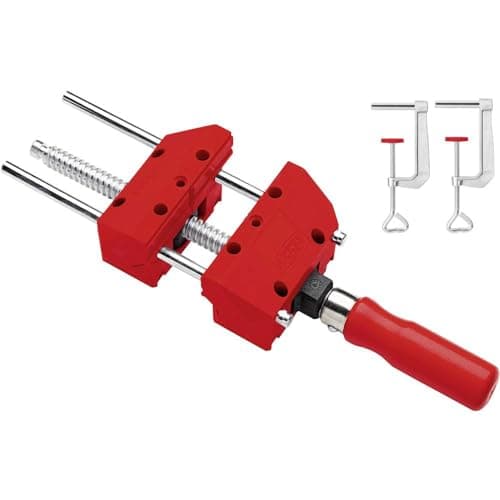 Image of Bessey S10-ST "S10" Screw Clamp, Red/Grey, 100 mm