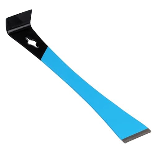 Image of OX Pro Handy Bar 9.5" / 240mm, Heavy-Duty Forged Steel Pry Bar with Nail Puller, Scraper, and Chiselled Edge for Demolition, Trim Removal & Precision Prying, OX-P095401
