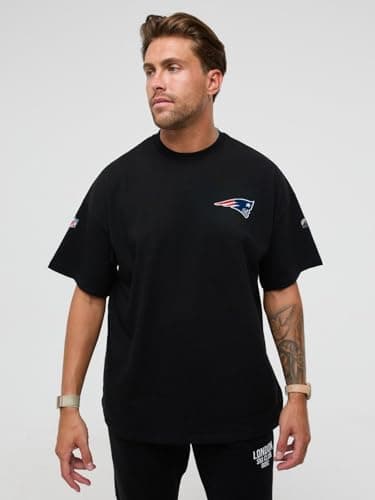 Image of OOSC Mens New England Patriots T-Shirt, Multicolour, XL EU