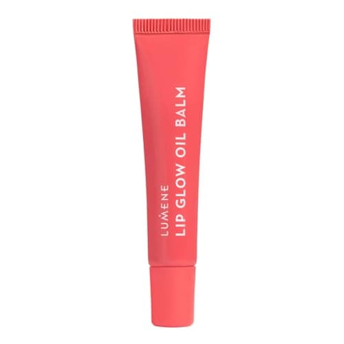 Image of LUMENE Lip Glow Oil Balm | Shade 2 Juicy | Hydrating Tinted Lip Oil with Glossy Finish | Nourishing Vegan Formula with Natural Oils | Non-Sticky, Natural Shine | 10ml