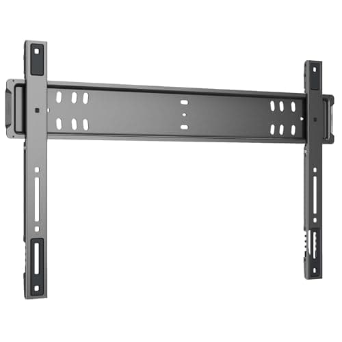 Image of Vogel's TVM 5705 – Ultra-slim TV wall mount with GuidanceSystem™ for safe and easy hanging of large TVs, 40–110 inch, max. 100 kg, TÜV certified, VESA 600x400, wall distance 1.3 cm