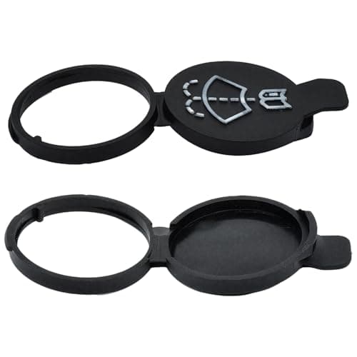 Image of 2 Pcs Windshield Wiper Washer Reservoir Fluid Tank Cap, Windscreen Washer Cap, Windshield Wiper Washer Fluid Reservoir Tank Bottle Cap, Fit for Most Car, Universal Vehicle Accessories