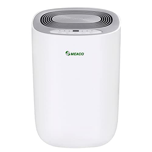 Image of Meaco MeacoDry Dehumidifier ABC Range 12L (Silver) Ultra-Quiet, Energy Efficient, Laundry Mode, Auto-Off, Auto De-Frost - Ideal for Damp and Condensation in The Home