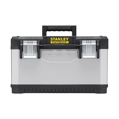 Image of STANLEY FATMAX Deep Toolbox Storage with Heavy Duty Metal Latch, 20 Inch, 1-95-615
