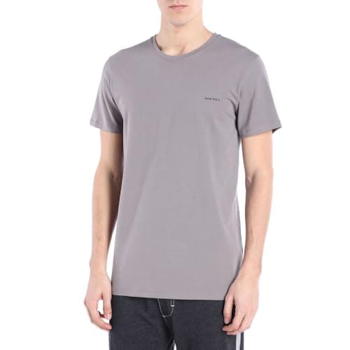 Image of Diesel Men's Essentials Randal Crew T-Shirt - Silver - Medium