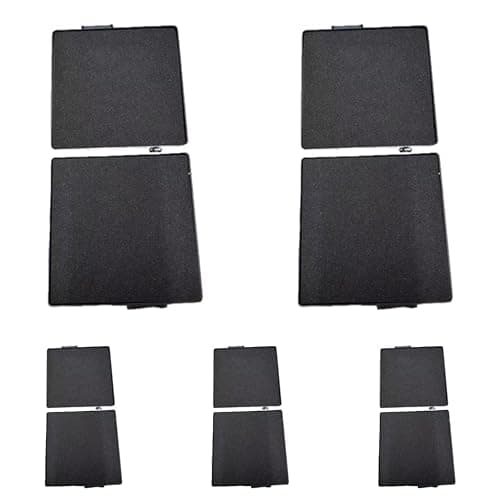 Image of 5 Pack ESD Safe IC Storage Boxes,Anti-Static Foam Chip Organizers for BGA,SMD,Electronic Components (150x150x18mm/Whole Black)