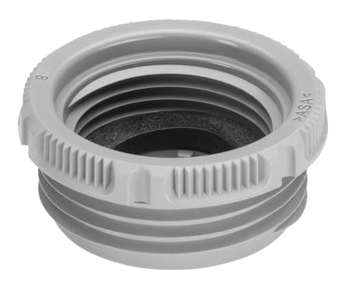 Image of GARDENA adapter: thread adapter for connecting internal thread (G 3/4 inch) to external thread (G 1 inch) for irrigation systems (5305-20)