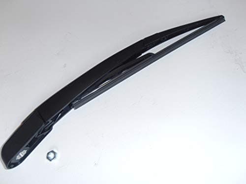 Image of Fit Mercedes ML GLE and R class (W166 W164) 05-18 Rear Wiper Arm Blade Set c/w fitting nut + FREE SPARE BLADE