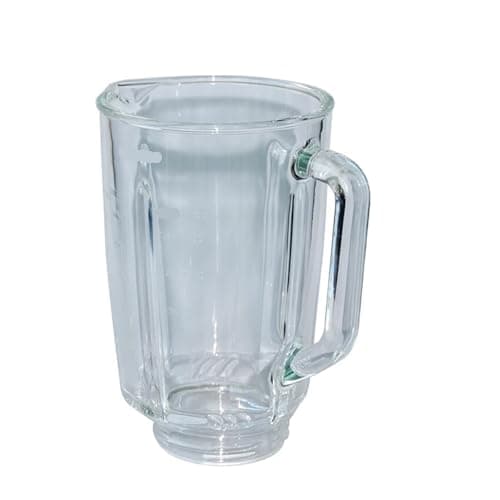 Image of Blender Jar Glass Cup Suitable，Compatible for Philips，HR2095 HR2093 HR2096 HR2195 HR2196 Blender Spare Parts Accessories