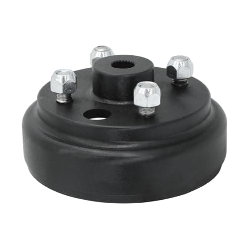 Image of Oxxggkao Golf Cart Brake Drum 19186G1 Heavy Type Golf Cart Rear Replacement Heat Dissipation Noise Reduction