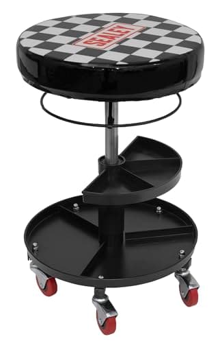 Image of Sealey Mechanic's Seat and Tool Tray Combo - SCR15COMBO