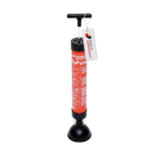 Image of ROTHENBERGER Industrial suction pressure cleaner RoPump, drain cleaner for removing pipe blockages in the siphon and drain area.
