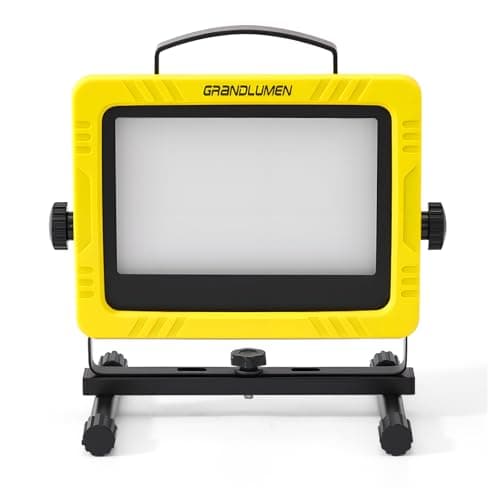 Image of GRANDLUMEN LED Work Light, 7,200 Lumens, Compatible with Makita 18V Battery, Bare Tool Only